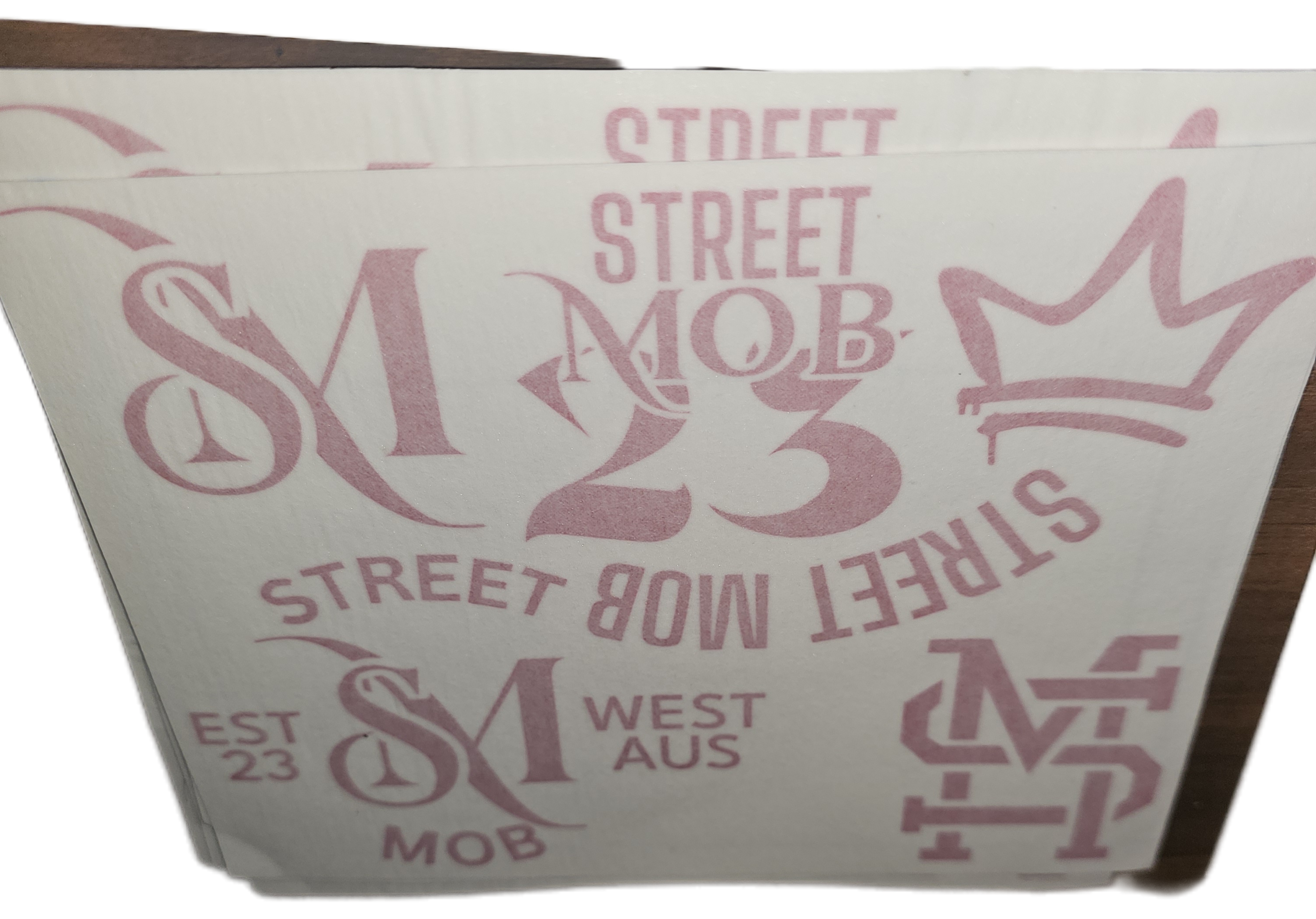 Helmet sticker kit