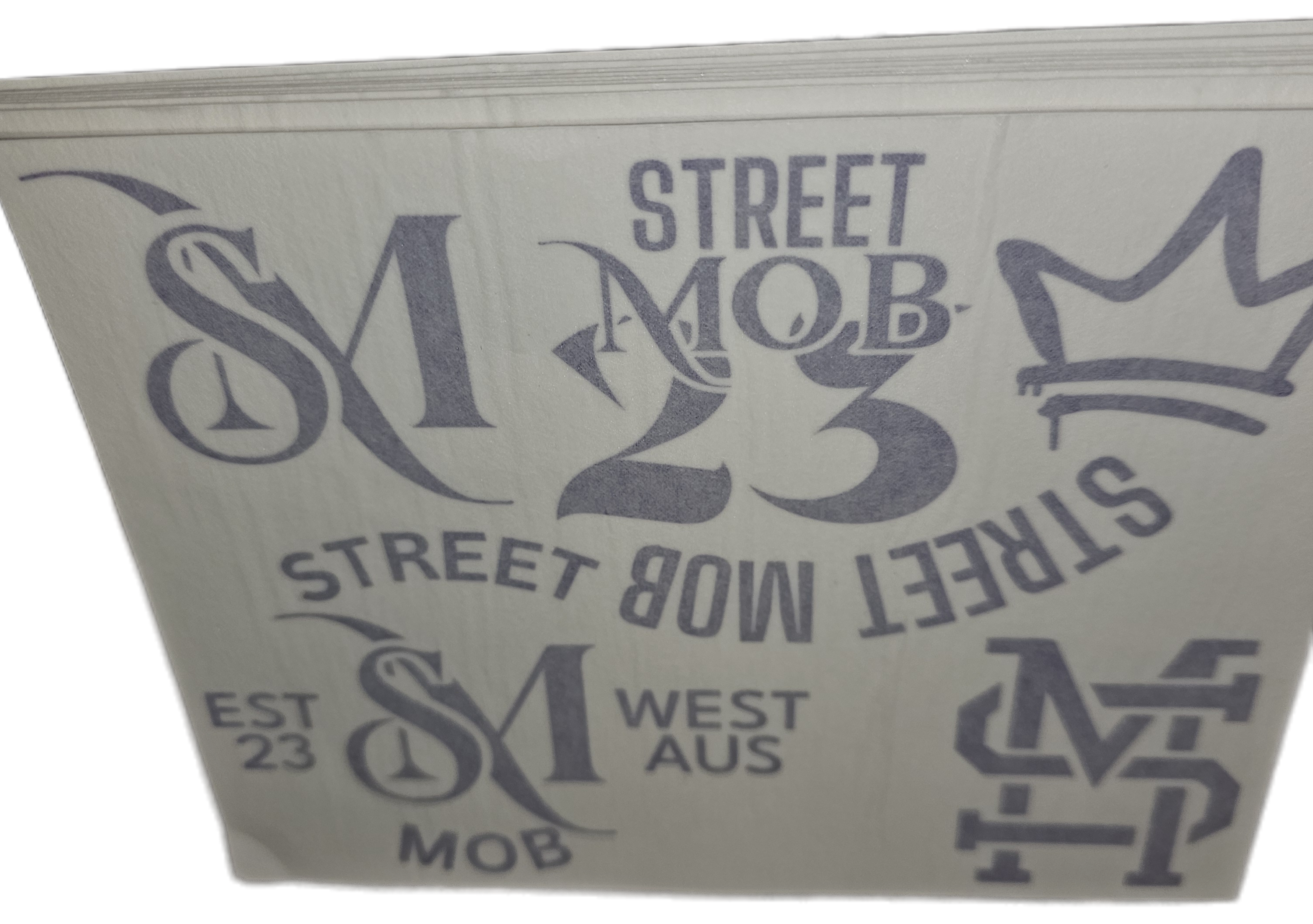 Helmet sticker kit