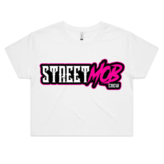 SM 2.0 Pink - Women's Crop Tee