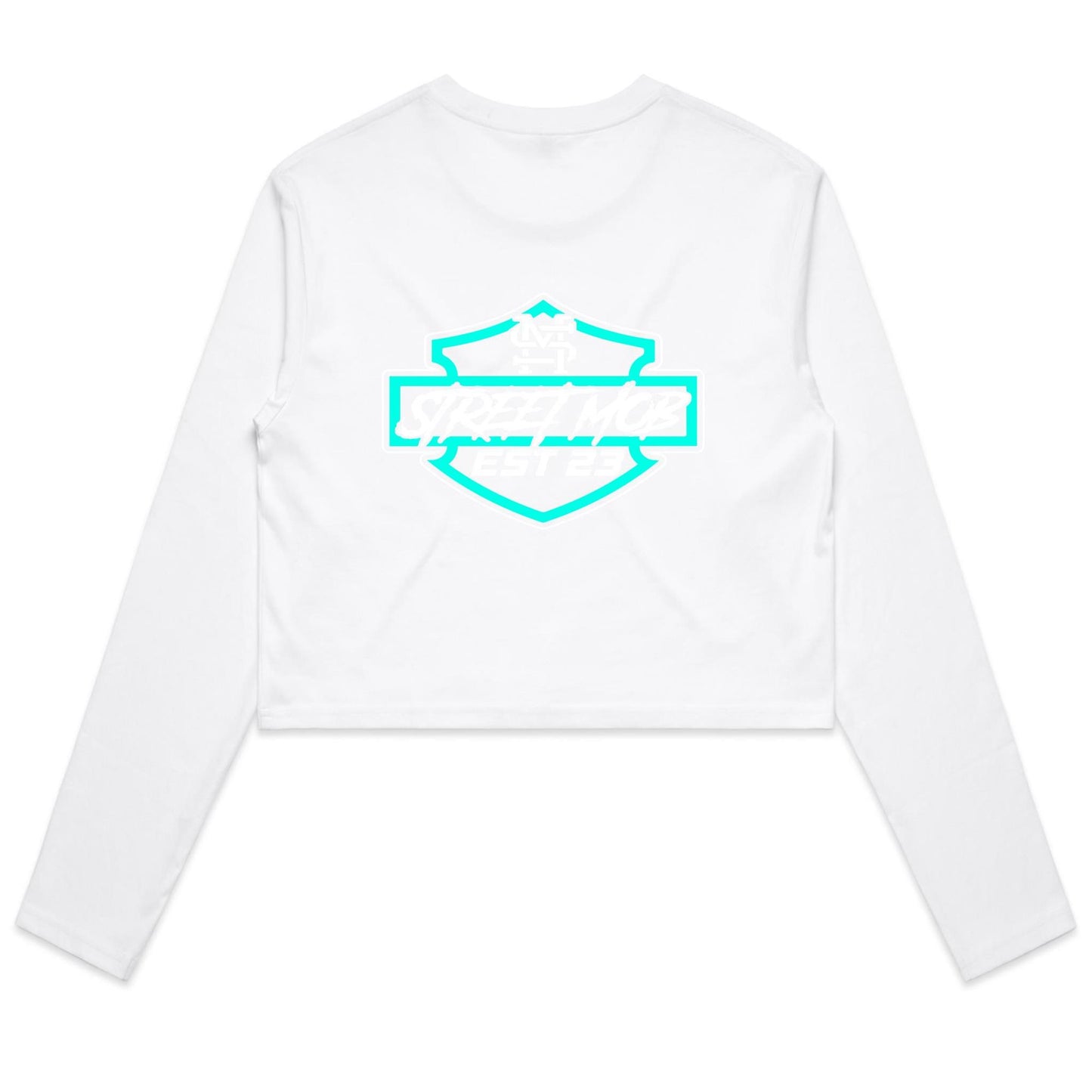 SM HD - Women's Long Sleeve Crop Tee