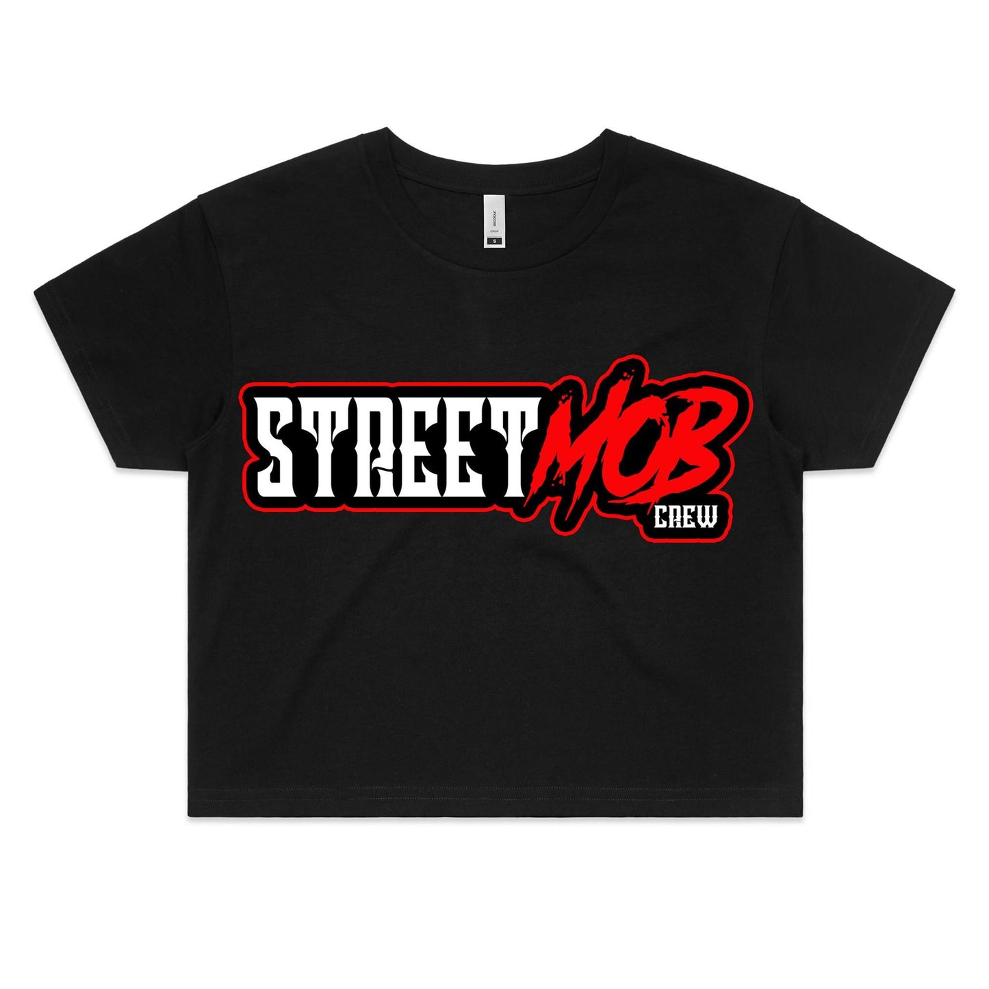 SM 2.0 Red - Women's Crop Tee