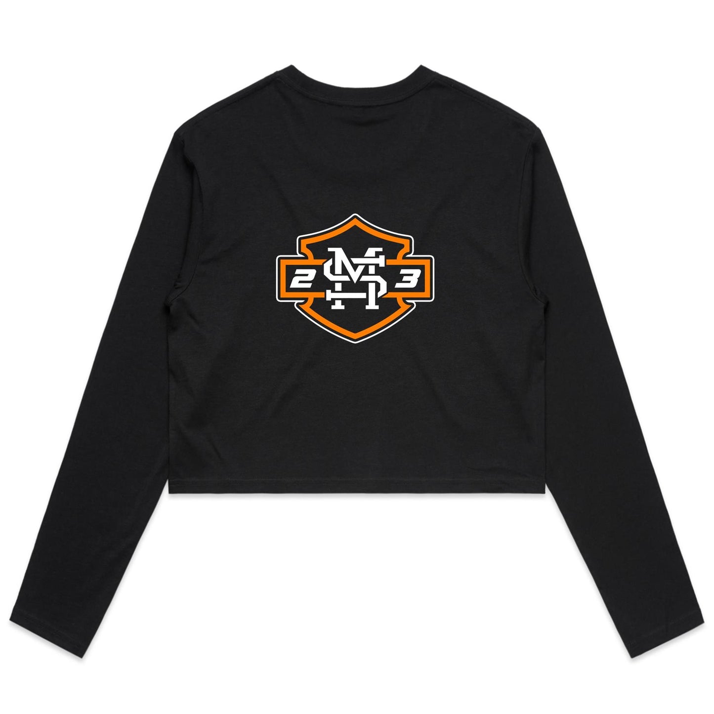 SM HD - Women's Long Sleeve Crop Tee