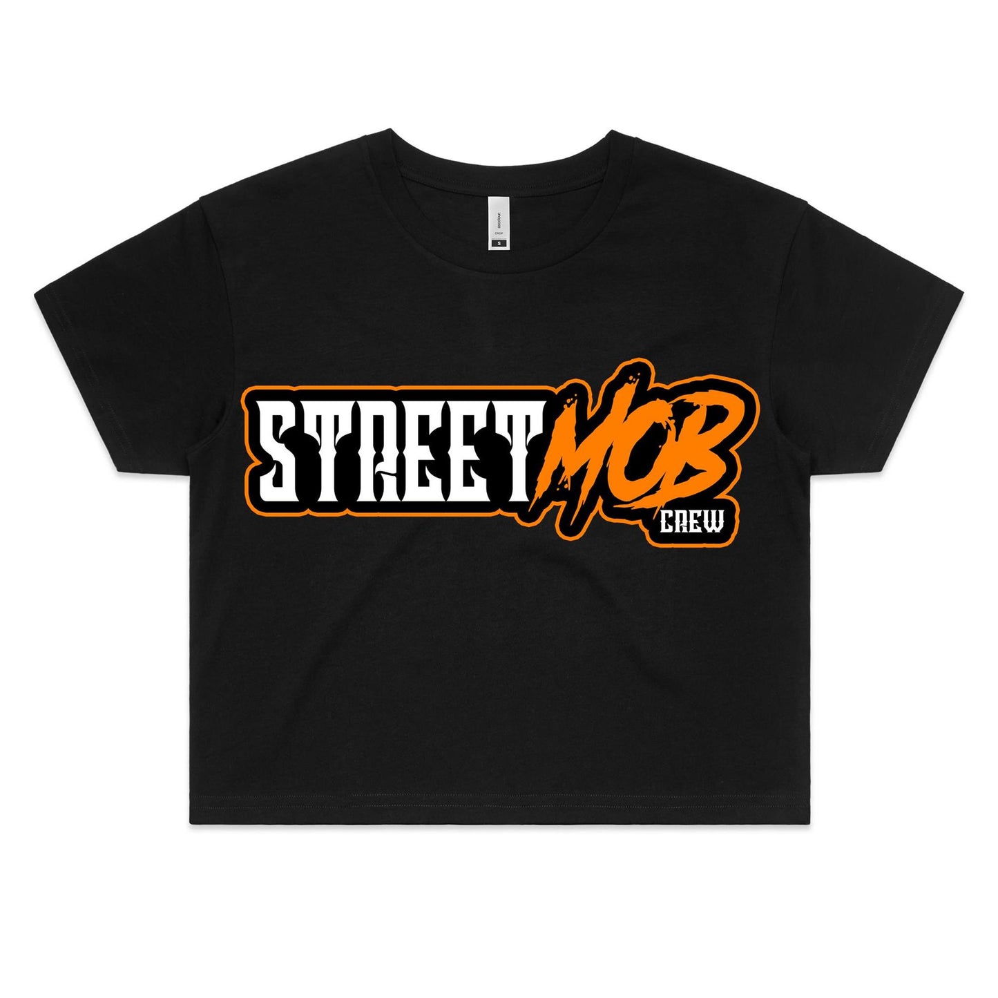 SM 2.0 Orange - Women's Crop Tee