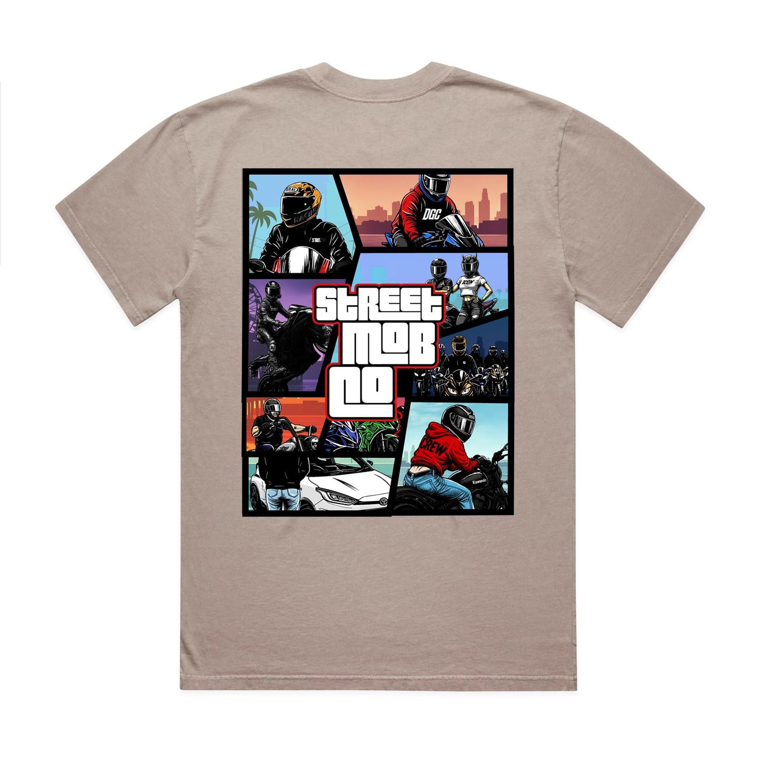 GTA Heavy Faded Tee