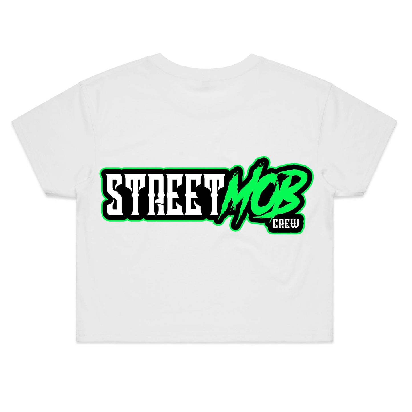 SM 2.0 Green - Women's Crop Tee