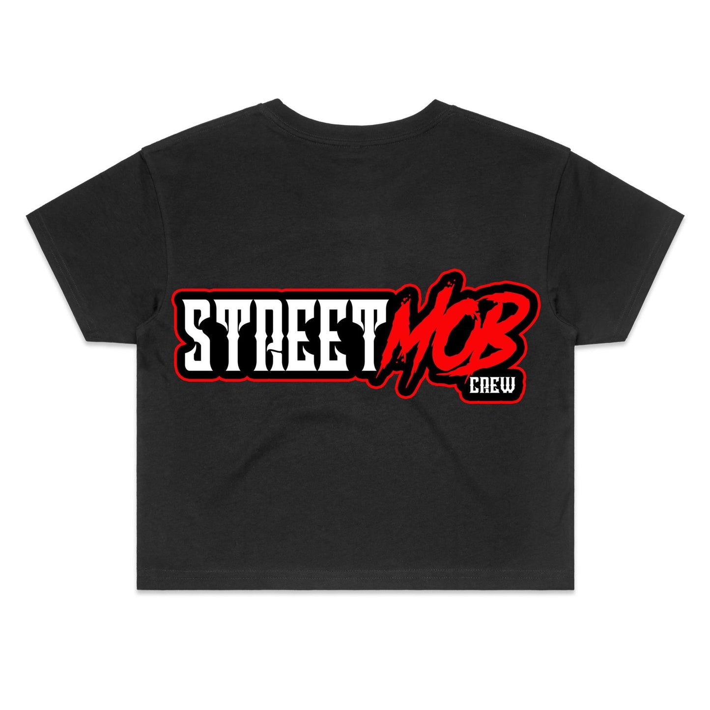 SM 2.0 Red - Women's Crop Tee